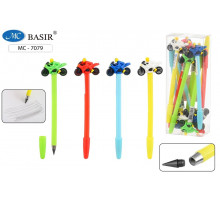 МС-7079,Вечный карандаш-МОТОСПОРТ-яркий,цветной  корпус,ассорти,прорезиненный наконечник