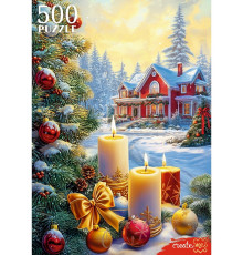 Пр.п.ПАЗЛЫ 500 элементов. НОВОГОДНЯЯ СКАЗКА (арт.П500-7625)