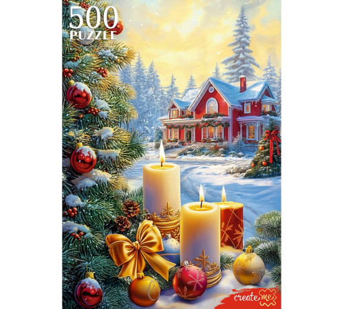 Пр.п.ПАЗЛЫ 500 элементов. НОВОГОДНЯЯ СКАЗКА (арт.П500-7625)