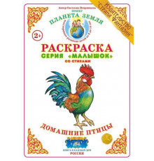 Раскраска Малышок -Домашние птицы- МР-6