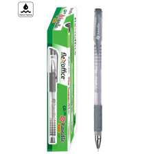 РУЧКА ГЕЛЕВАЯ FLEXOFFICE HANDLE 0,4 ММ ЧЕРНАЯ, FO-GEL016 BLACK
