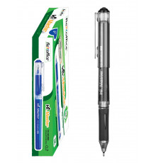 РУЧКА С МАСЛЯНЫМИ ЧЕРНИЛАМИ FLEXOFFICE HI MASTER 0,7 ММ ЧЕРНАЯ, FO-GELB03 BLACK