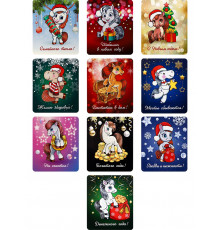 Виниловый магнит 65,5х77 мм 