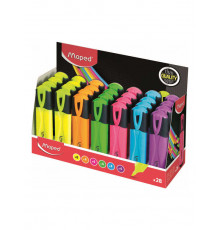 Текстовыделитель Maped Fluo Peps Classic, ассорти, дисплей, 742537