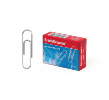 Скрепки металлические оцинкованные ErichKrause, 28мм
