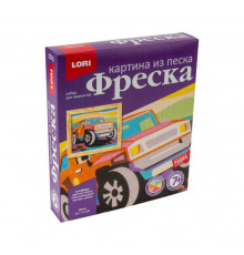 Фреска. Картина из песка. Джип (арт.Кп-068)