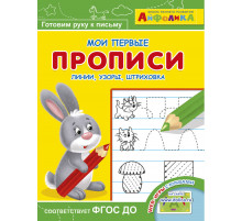 Айфолика. Мои первые прописи. Линии, узоры, штриховка (3569)