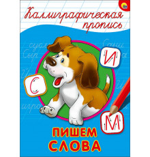 КАЛЛИГРАФИЧЕСКАЯ ПРОПИСЬ А4. ПИШЕМ СЛОВА