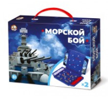 Игра настольная -Морской бой- (мини) арт.02152