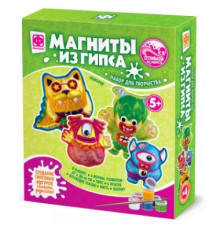 Магниты из гипса 4 в 1 Монстрики Обжорки 707713