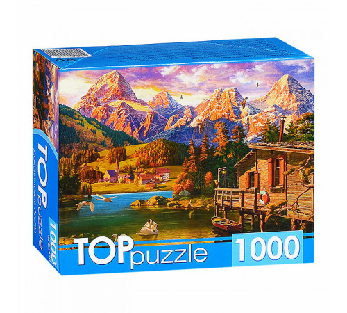 TOPpuzzle. ПАЗЛЫ 1000 элементов. ФТП1000-9942 Доломитовые Альпы