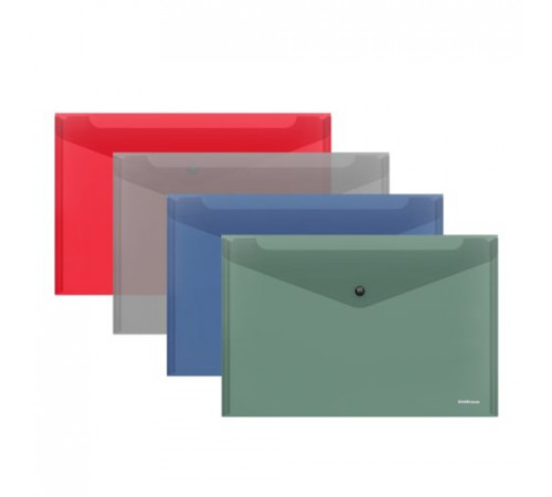 Comix.Папка-конв.на кнопке А5 в ассорт.А1854