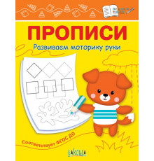 Чиркова С.В.  ПДШ  Прописи Развиваем моторику руки  По дороге в школу: Прописи  Вакоша