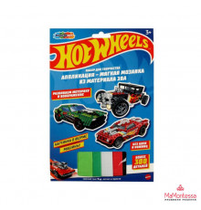 Набор д/детского тв-ва ХОТ ВИЛС аппл.мягкая мозаика в форме героев 3шт в кор.100наб AMPFIG-HW1