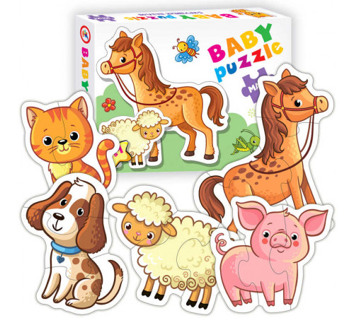 Baby Puzzle. Домашние животные Baby Puzzle. Домашние животные