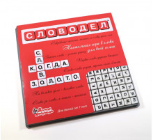 Настольная игра «Словодел» (пластмассовый, малый). Издательство: Десятое королевство
