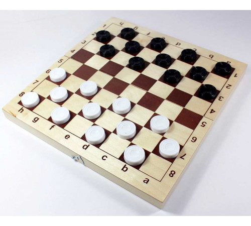 Игра настольная «Шахматы и шашки» пластмассовые (поле 29х29 см)