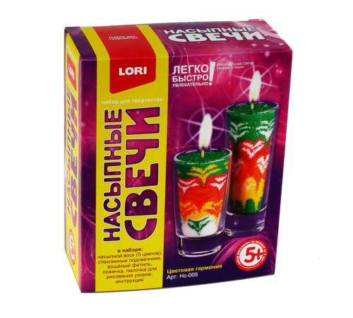 Насыпные свечи 