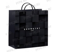 Сумка подар. (30*30*14) Вектор геометрии (1/40) №16