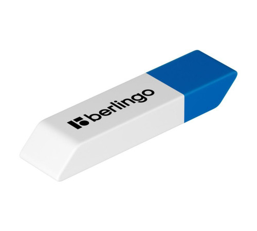 Ластик Berlingo Eraze 940, прямоугольный комбинированный, скошенный, 52*14*8мм 00940