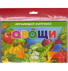 Обучающе карточки. Карточки (европодвес). Овощи