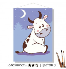 Картина по номерам на холсте 20х16 