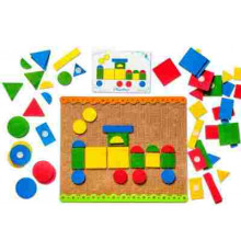 Коврик с геометрической мозаикой 