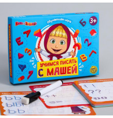 Развивающий набор Учимся писать с Машей, шаг 2, 3+, Маша и Медведь   5415761
