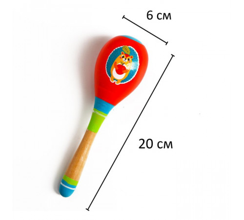 Маракас Ёж 20 × 6 см 9305995 Маракас Ёж 20 × 6 см 9305995