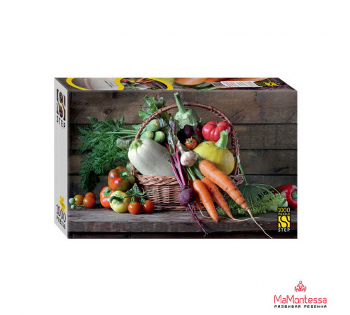 Мозаика -puzzle- 1000 -Натюрморт с овощами- 79178 Мозаика -puzzle- 1000 -Натюрморт с овощами- 79178