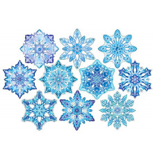 КОД НР... Набор украшений на скотче.