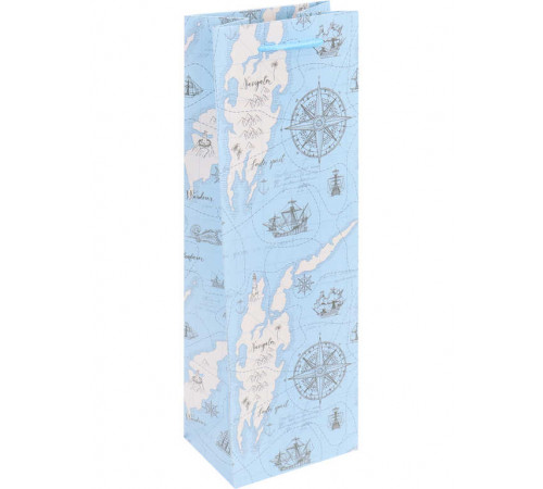 Dream Cards Пакет подарочный с мат. лам. 12x36x9 см Морской компас, 210 гр ППК-1995 Dream Cards Пакет подарочный с мат. лам. 12x36x9 см Морской компас, 210 гр ППК-1995