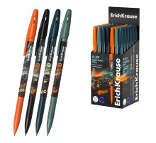 Ручка шариковая ErichKrause R-301 Stick Road Beast 0.7, цвет чернил синий (в коробке по 50 шт.) 63074