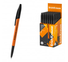 Ручка шариковая ErichKrause Slender Stick Orange 0.7, Super Glide Technology, цвет чернил черный (в коробке по 50 шт.) 63090