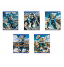 Тетрадь общая ученическая ErichKrause Roof Toy, 48 листов, клетка, глянцевая ламинация_MIX-PACK 63294