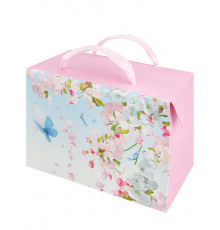 Подарочный пакет-коробка с глян.лам  15*11*9 см(S) 