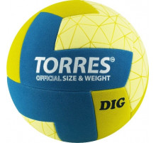 Мяч волейбольный Torres Dig V22145, р.5