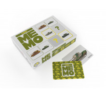 Игра настольная МЕМО -Танки- (50 карточек) арт.03630