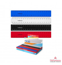 Линейка пластиковая ErichKrause Classic, 20см, ассорти  53880