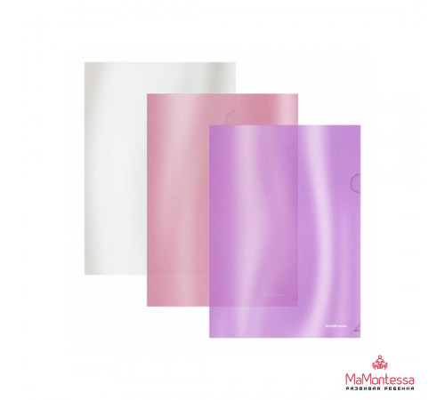 Папка-уголок пластиковая ErichKrause Glossy Candy, A4, полупрозрачный, ассорти  54882