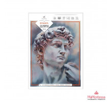 Бумага для акварели А4 10 л плотностью 300 г/квм, 100% целлюлоза, 3354