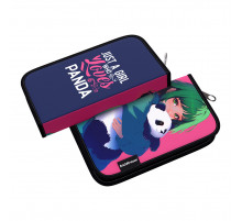 Пенал-книжка без наполнения ErichKrause 110x205x25мм Panda Hugs 62880