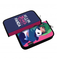 Пенал-книжка без наполнения ErichKrause 110x205x25мм Panda Hugs 62880