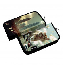 Пенал-книжка без наполнения ErichKrause 110x205x25мм Big City Cats 62890