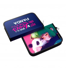 Пенал-книжка без наполнения ErichKrause 135x205x30мм Panda Hugs 62896