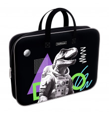 Папка текстильная на молнии ErichKrause с ручками Dino Hobby, A4+ 63491