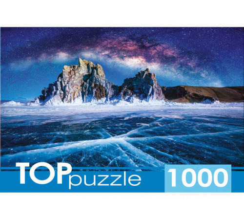 TOPpuzzle. ПАЗЛЫ 1000 элементов. 7 Зимний Байкал