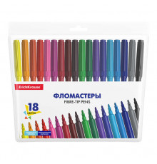 Фломастеры ErichKrause 18 цветов  53369