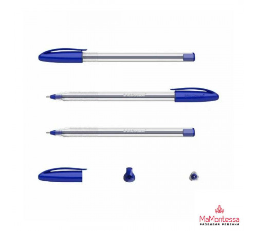 Ручка шариковая ErichKrause U-108 Stick Pastel 0.7, Ultra Glide Technology, цвет чернил синий  58110