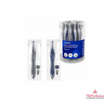 Циркуль металлический ErichKrause Classic, 125мм, со сменными грифелями, ПВХ чехол, ассорти  61395